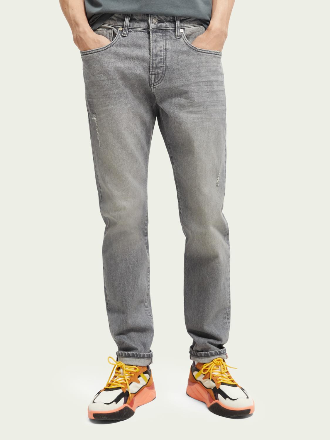 Grey ralston regular slim fit jeans