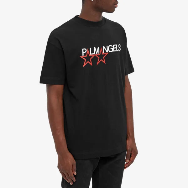 Racing Star Black Tee