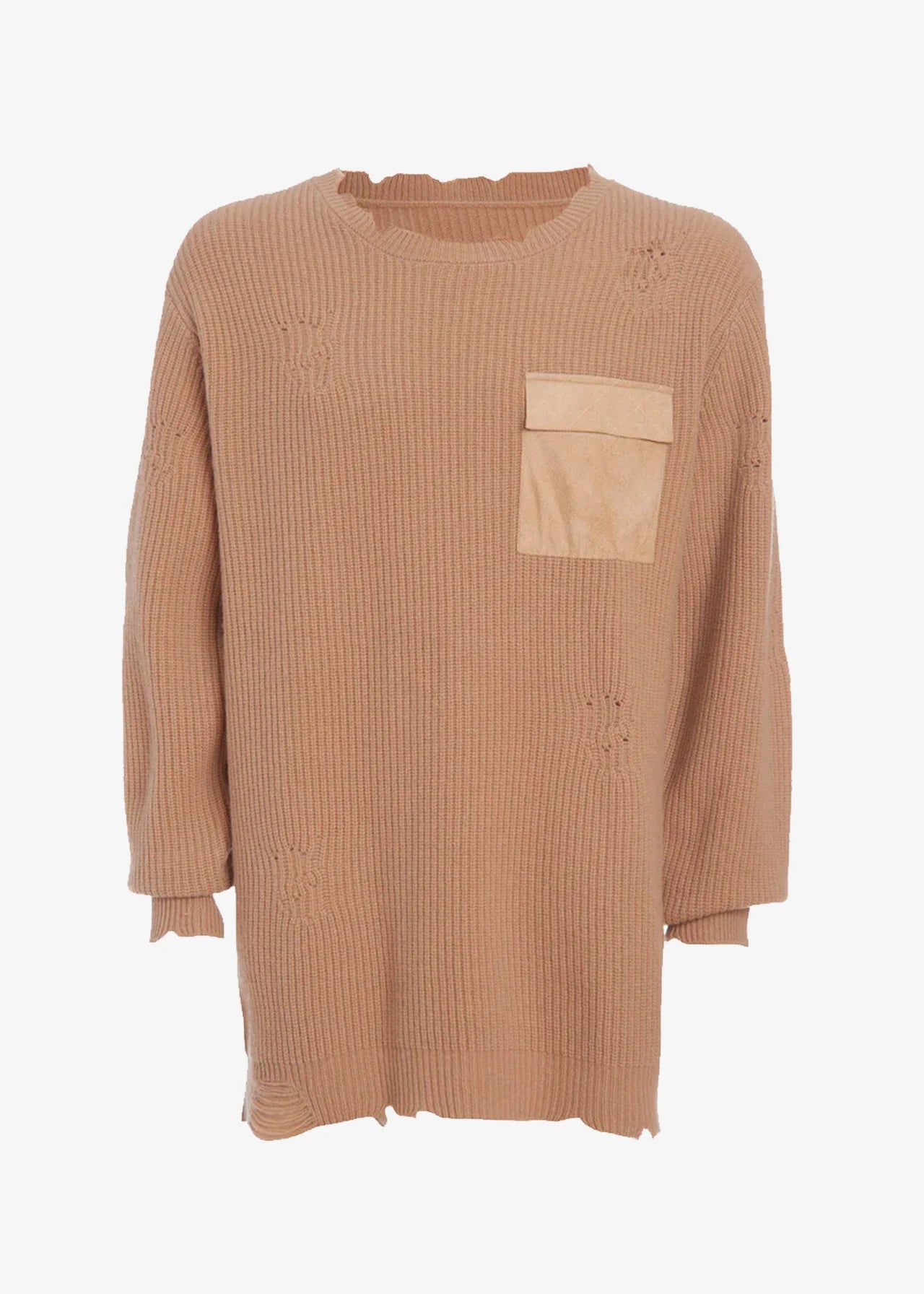 Tan Devin Sweater