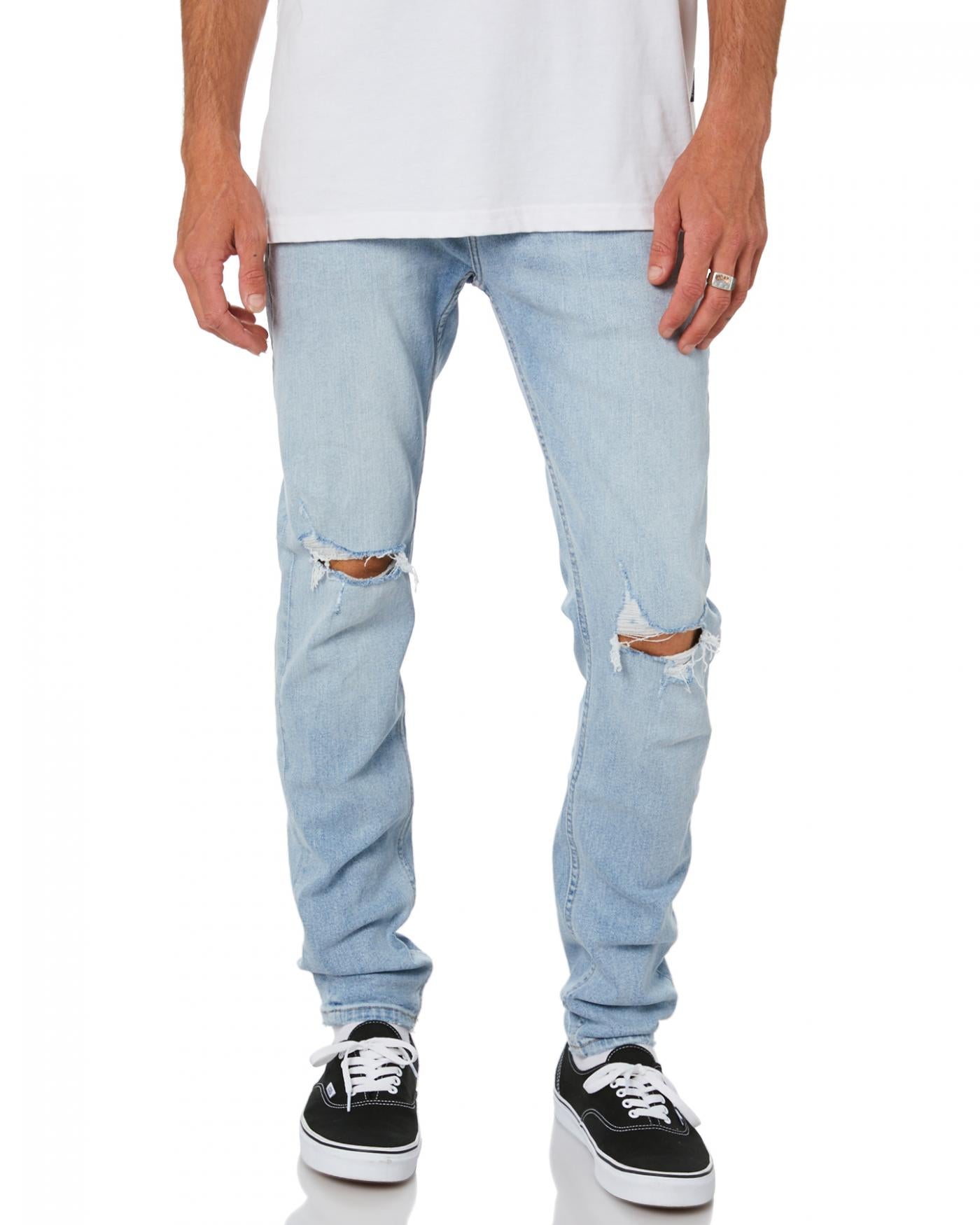 Stinger Twisties Bleach Destroy Jeans