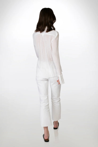 Classic gauze shirt - White