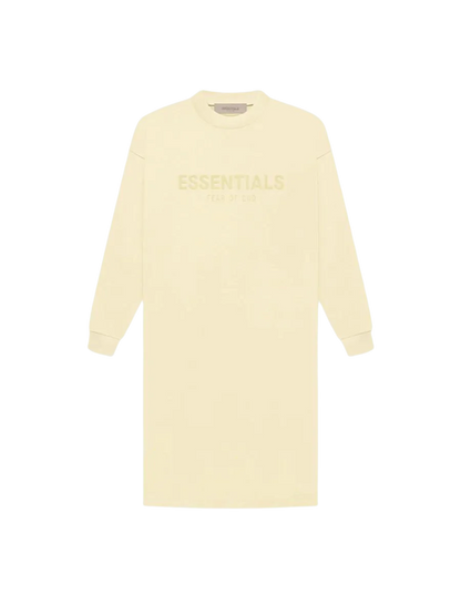 LS tee dress egg shell