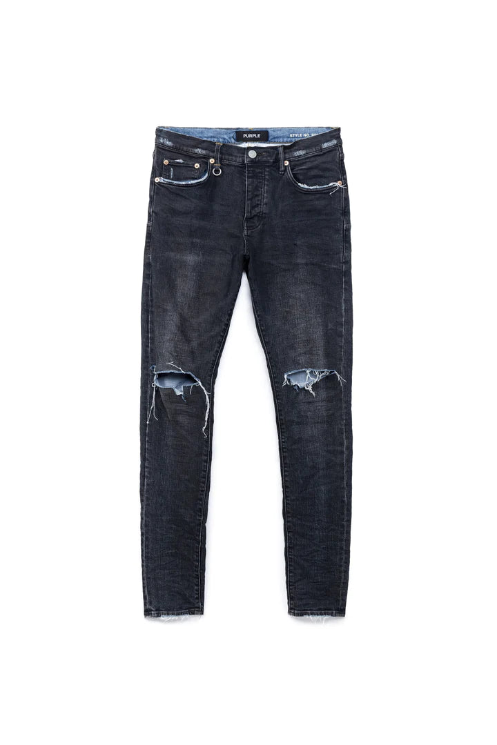 Mid Indigo Resin Jeans