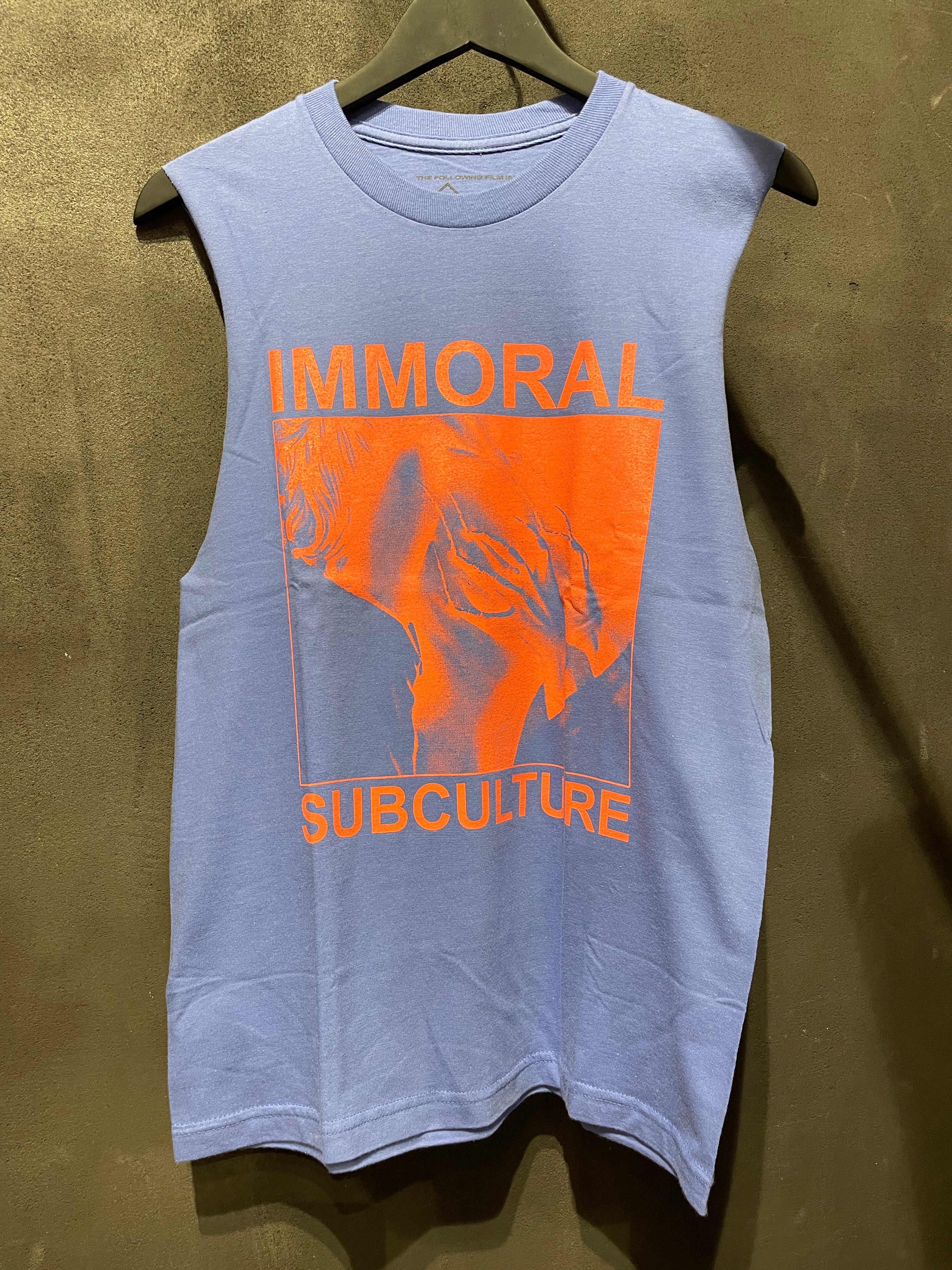 Blue Immoral Tank