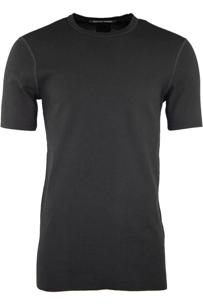 Male Black Ss Tee