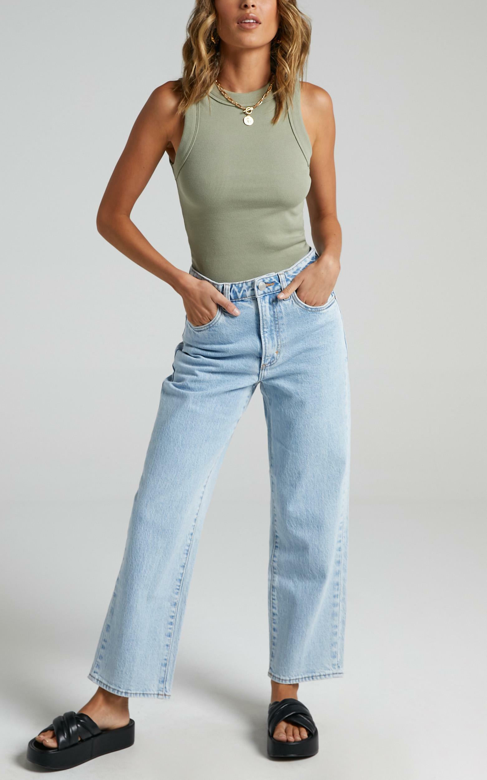 Edie straight jeans zero vinyl