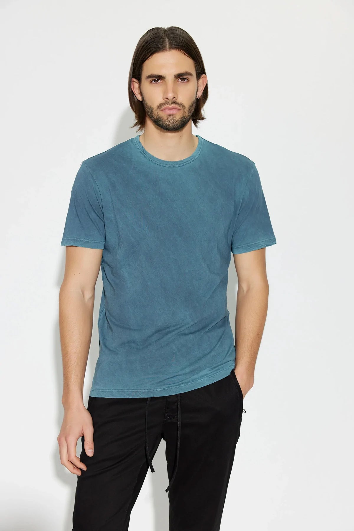 M Classic Crew Tee - Vintage Oceanstorm