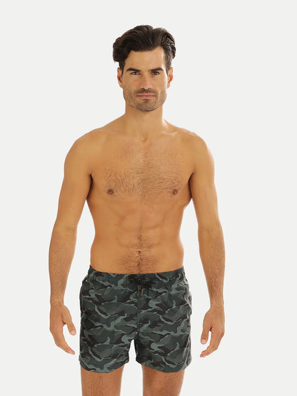 Army Green Swim Short