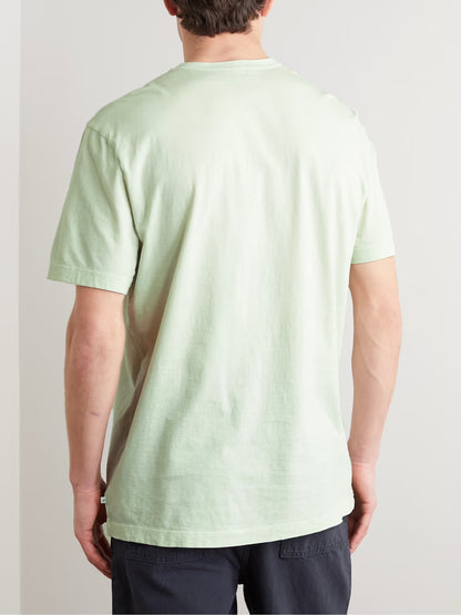 Cotton Jersey Light Green T-shirt