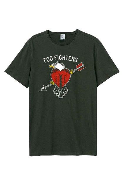 Charcoal Foo Fighters - Eagle Tatto tee