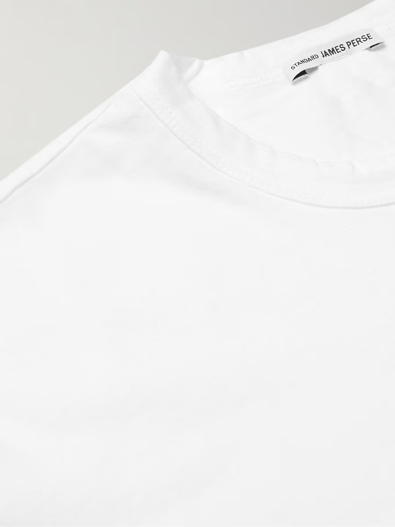 Cotton Jersey White T-shirt