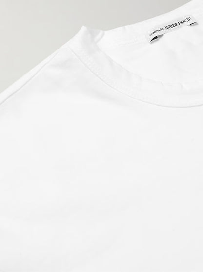 Cotton Jersey White T-shirt