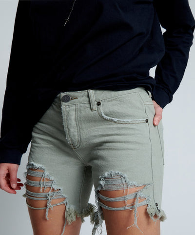 Fade Khaki Stevies Shorts