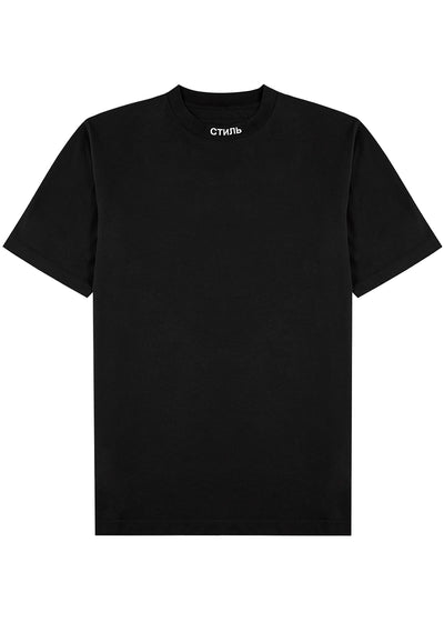Nf Ctn Mb Ss Tee Black White