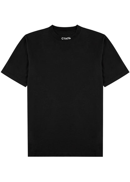 NF CTN MB SS TEE Black White