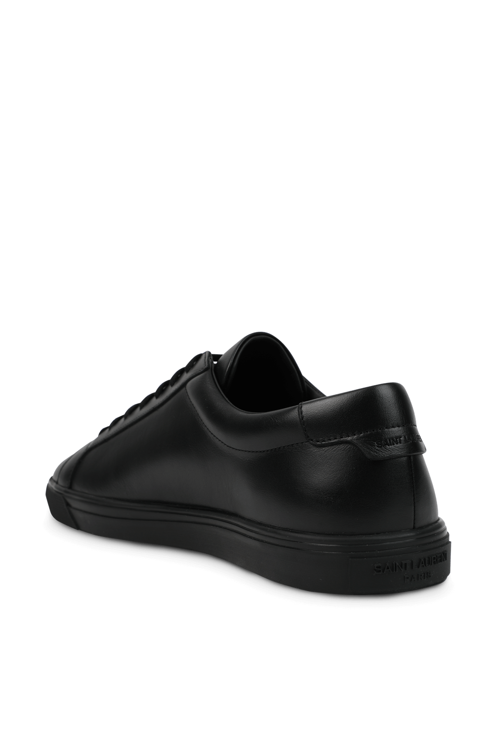 Black Leather Brooklyn Sneakers