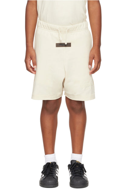 Kids Jersey Sweatshort - Egg Shell