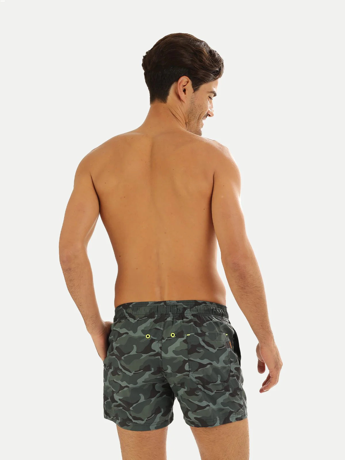 Army Green Swim Short