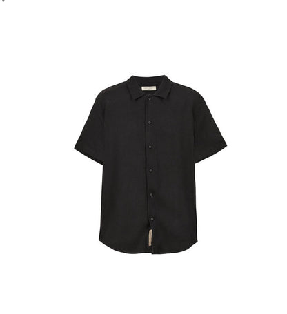 Linen shirt Black