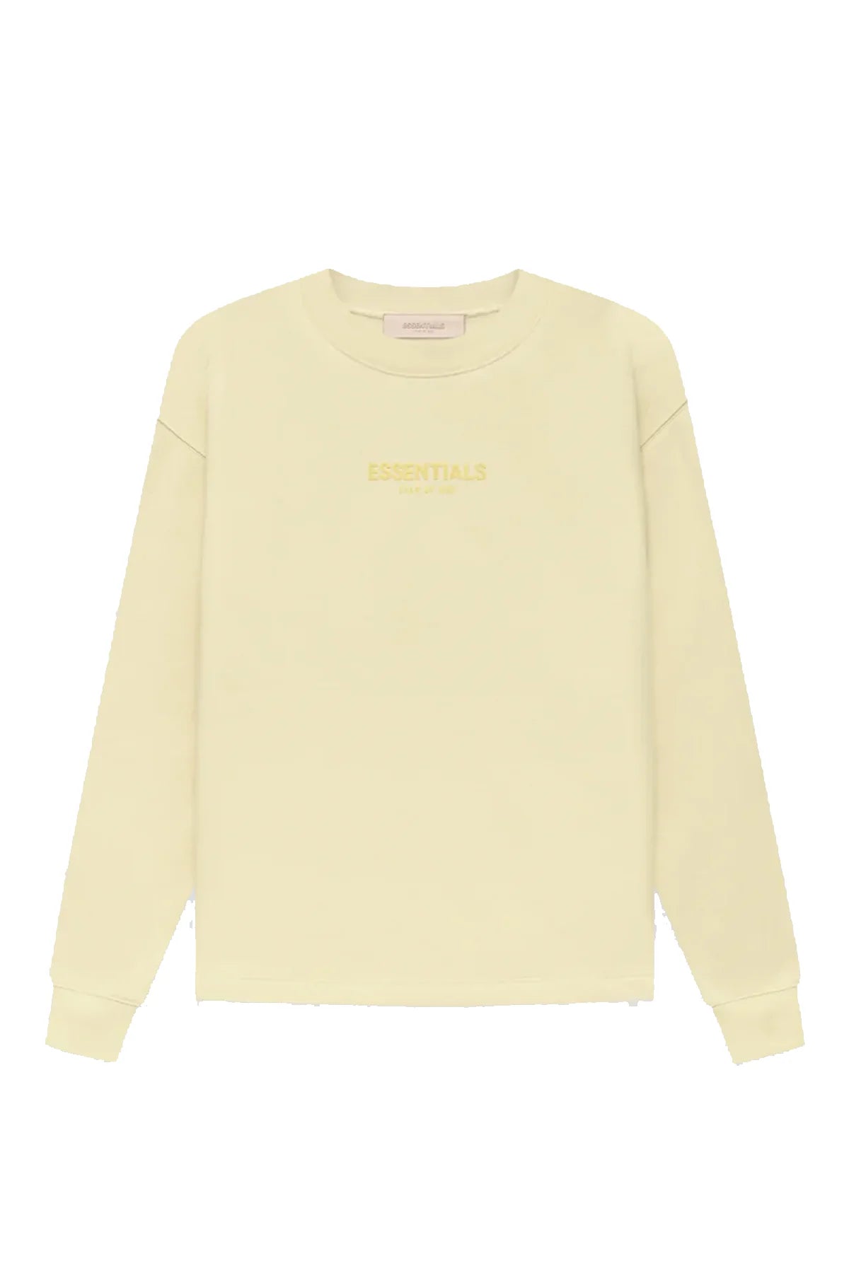 Relaxed crewneck canary