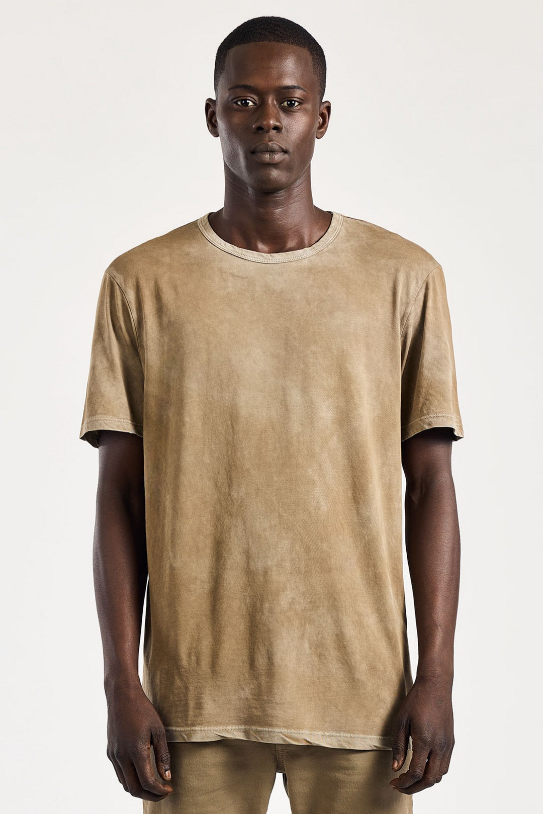 M Classic crew tee - vintage chai