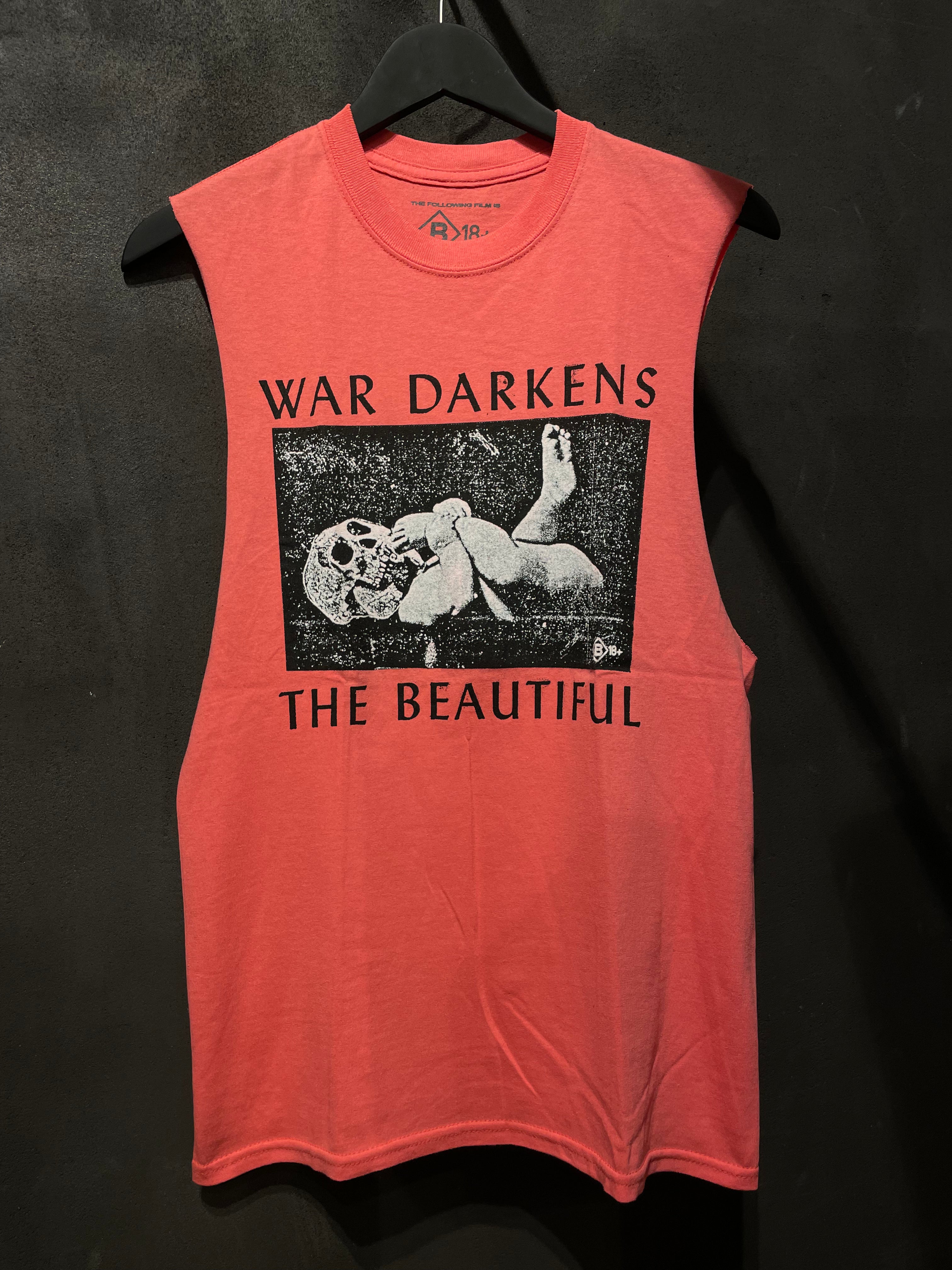 Pink war darkens tank