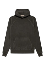 Velour hoodie off black