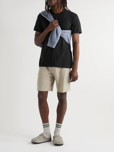 Cotton Jersey Black T-Shirt
