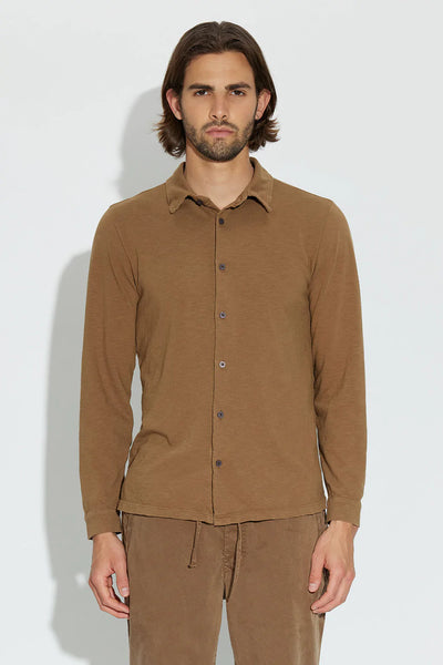 Presley Ls Buttondown Clay