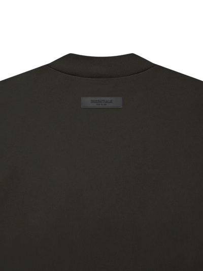 Ls Tee Dress Off Black