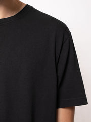 Black organic cotton T-shirt