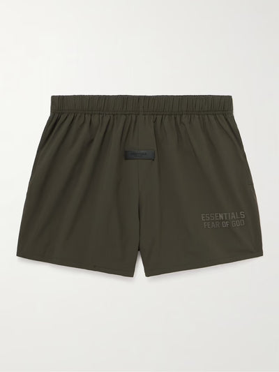 Men Running Shorts Off Black