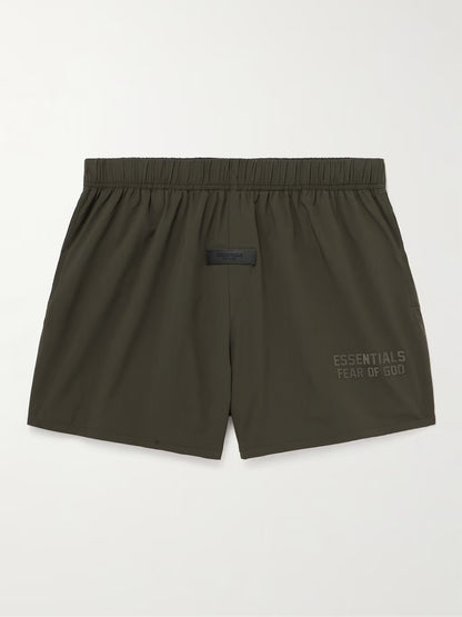 Men Running Shorts Off Black