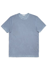M Classic crew tee - vintage natural blue