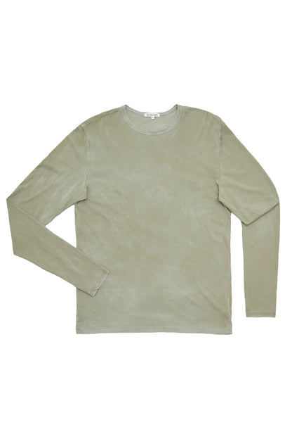 M Classic LS crew -vintage basil