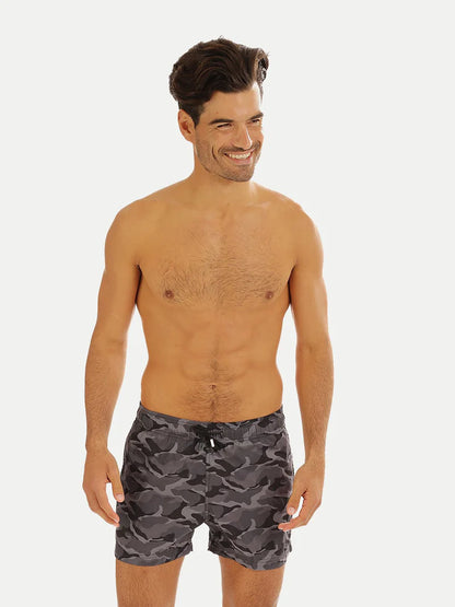 Army Black Swim Short