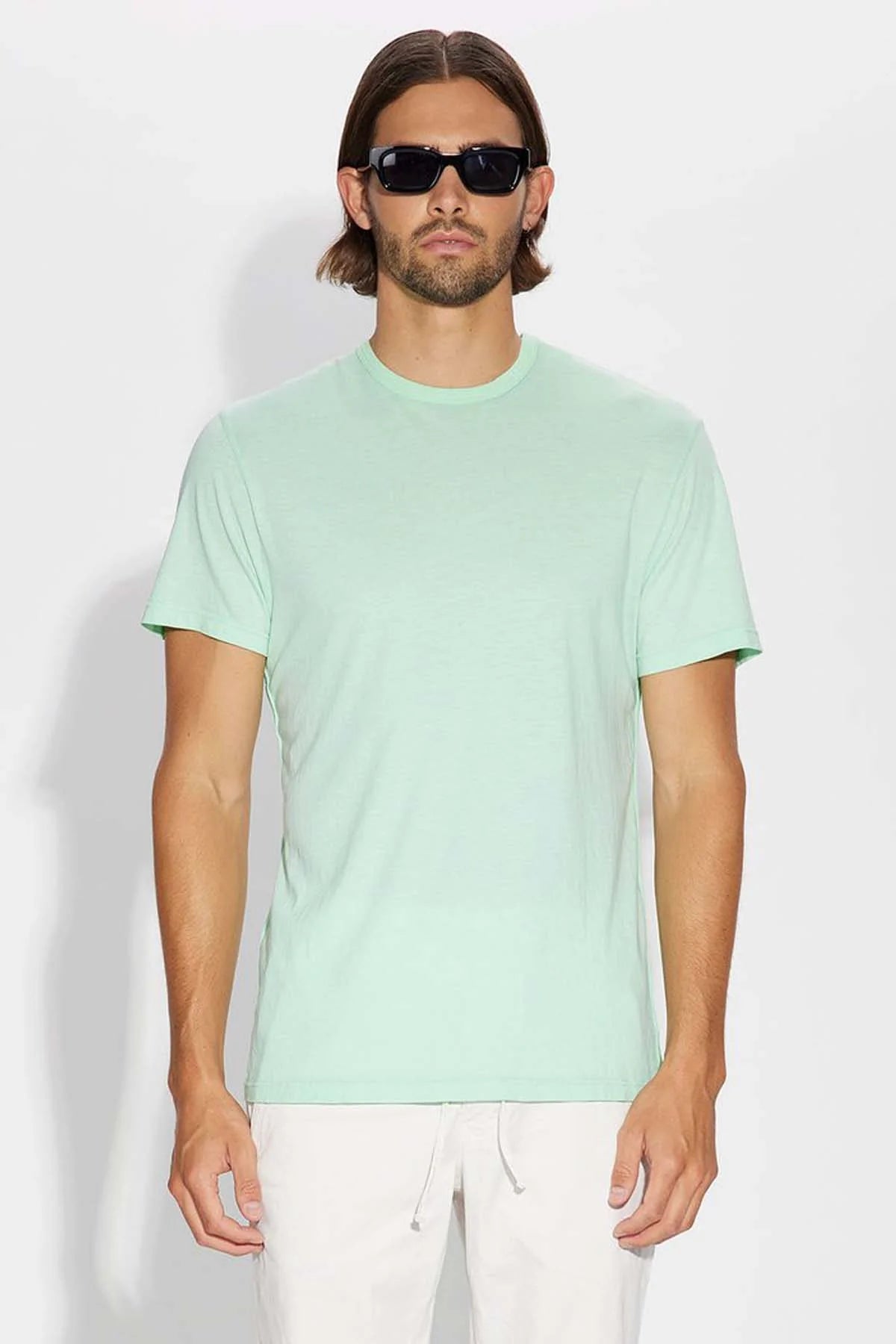 M Classic crew tee - mint mix