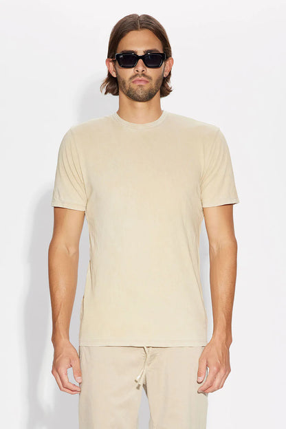 M Classic crew tee - vintage sand