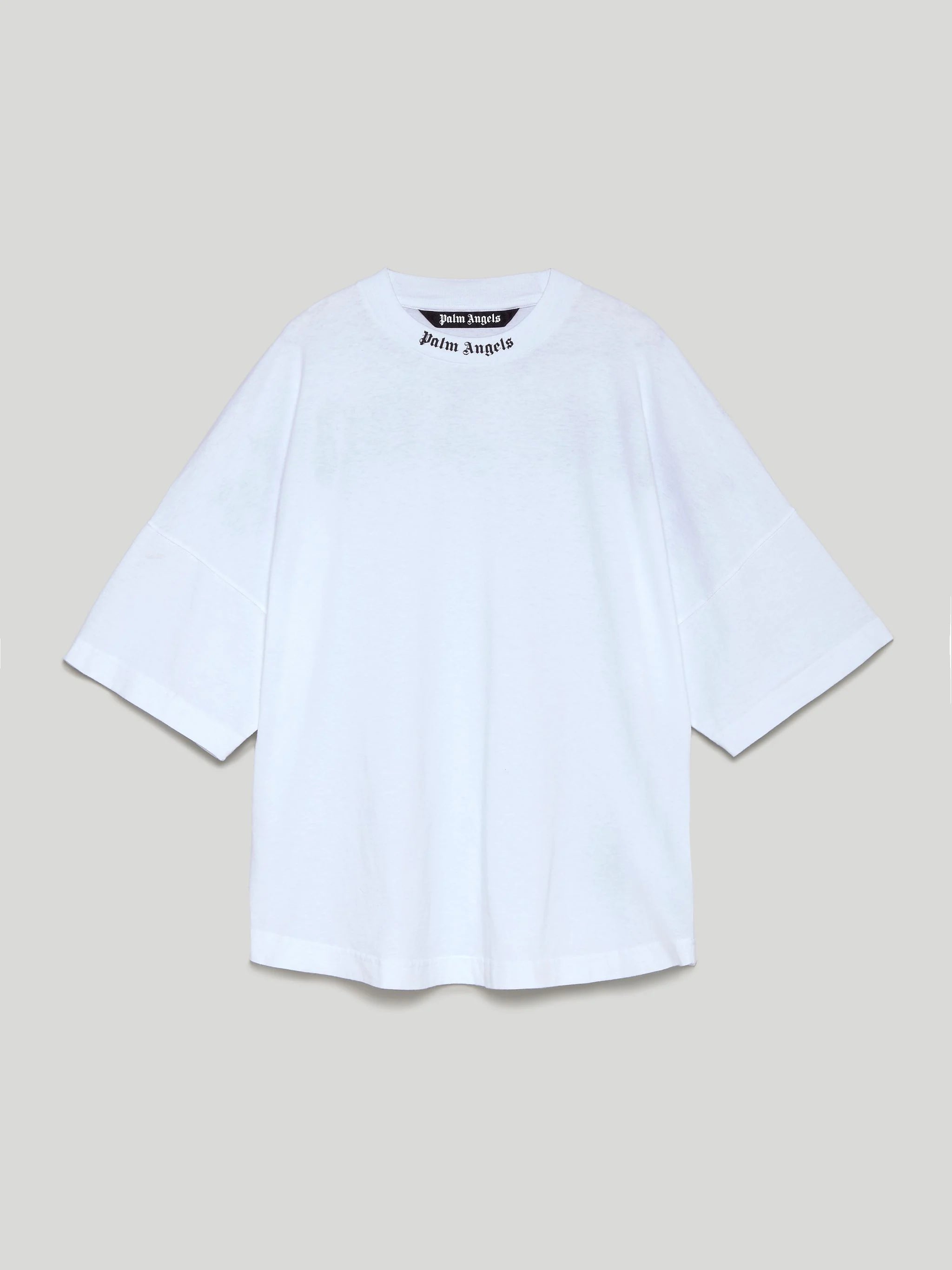 Classic Logo Over Tee White Black