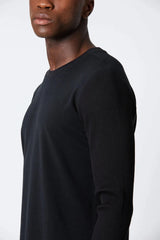 Pullover long sleeve black