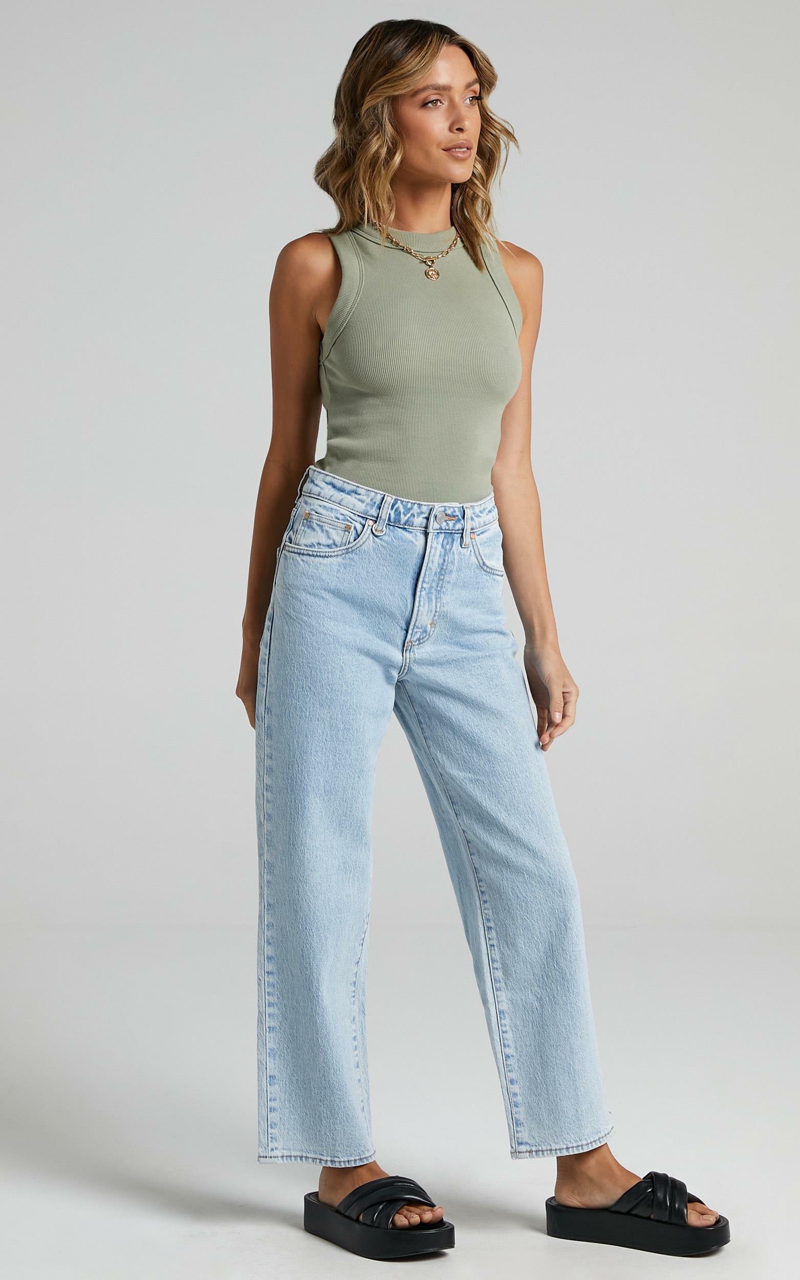 Edie straight jeans zero vinyl