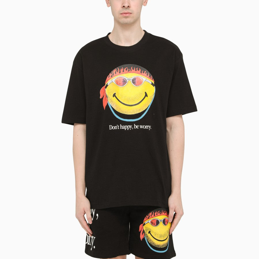 Smiley black t-shirt