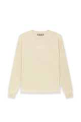 Relaxed crewneck egg shell