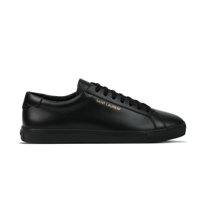 Black Leather Brooklyn Sneakers