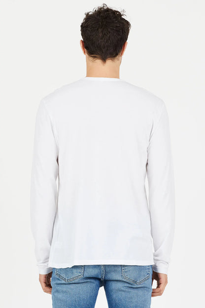 M Classic LS Crew - White