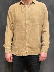 Camel affle shirt