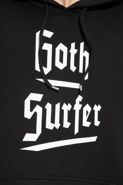 Black Goth Surfer Hoodie