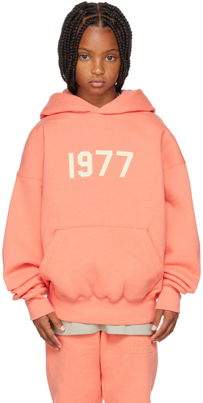 Kids Hoodie - Coral