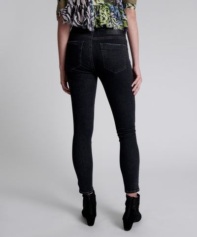 Worn Black Freebirds Ii High Waist Jeans