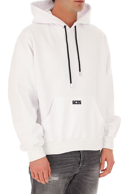 White Logo Hoodie